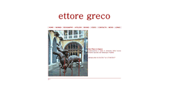 Desktop Screenshot of ettoregreco.com